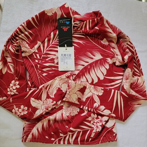 Rhythm Australia Womens RED Surfing Shirt - XS - New with Tags - Picture 5 of 10